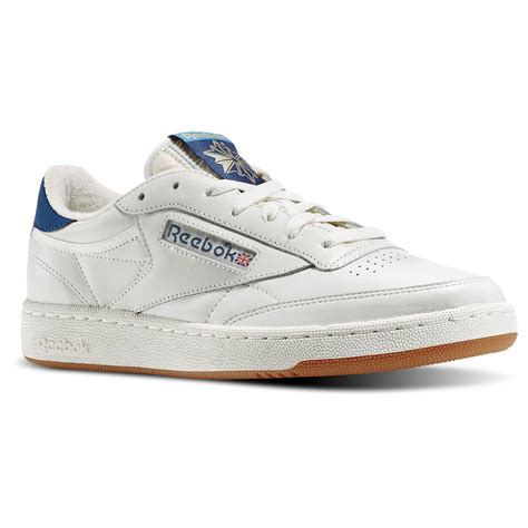 reebok club c 85 blue|club c 85 reebok men.